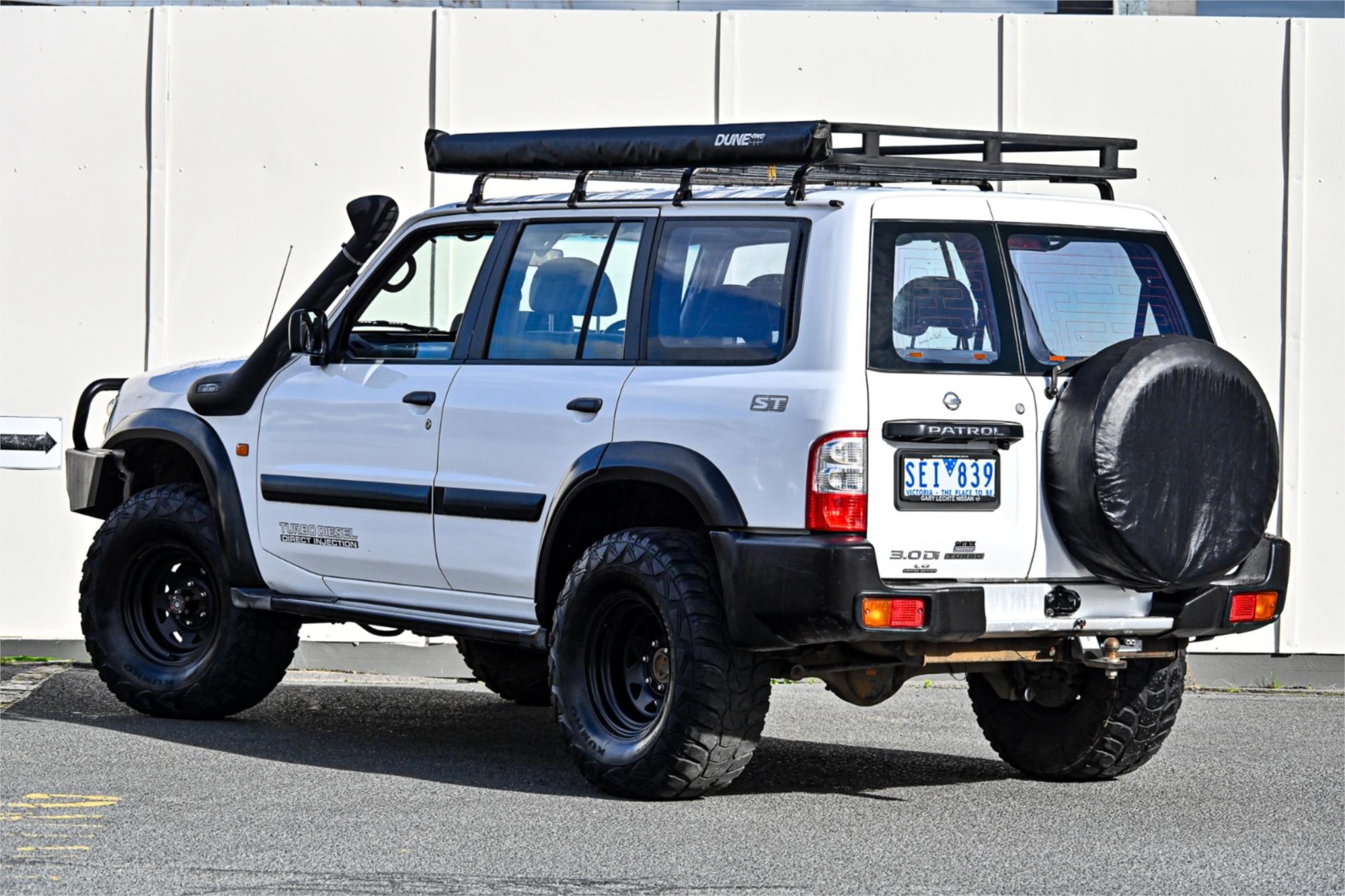 2002 NISSAN PATROL GU III ST AUTOMATIC WAGON