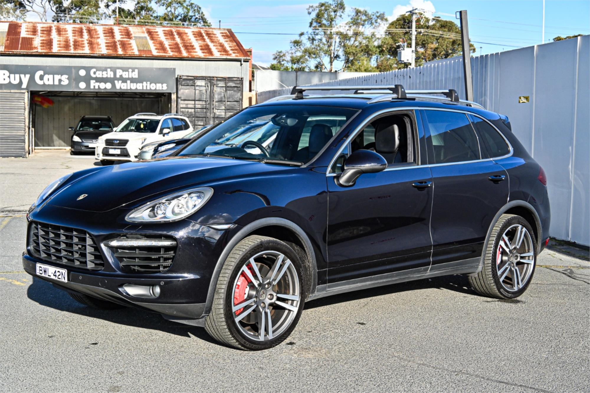 2011 PORSCHE CAYENNE SERIES 2 TURBO 8 SP AUTOMATIC TIPTRONIC 4D WAGON