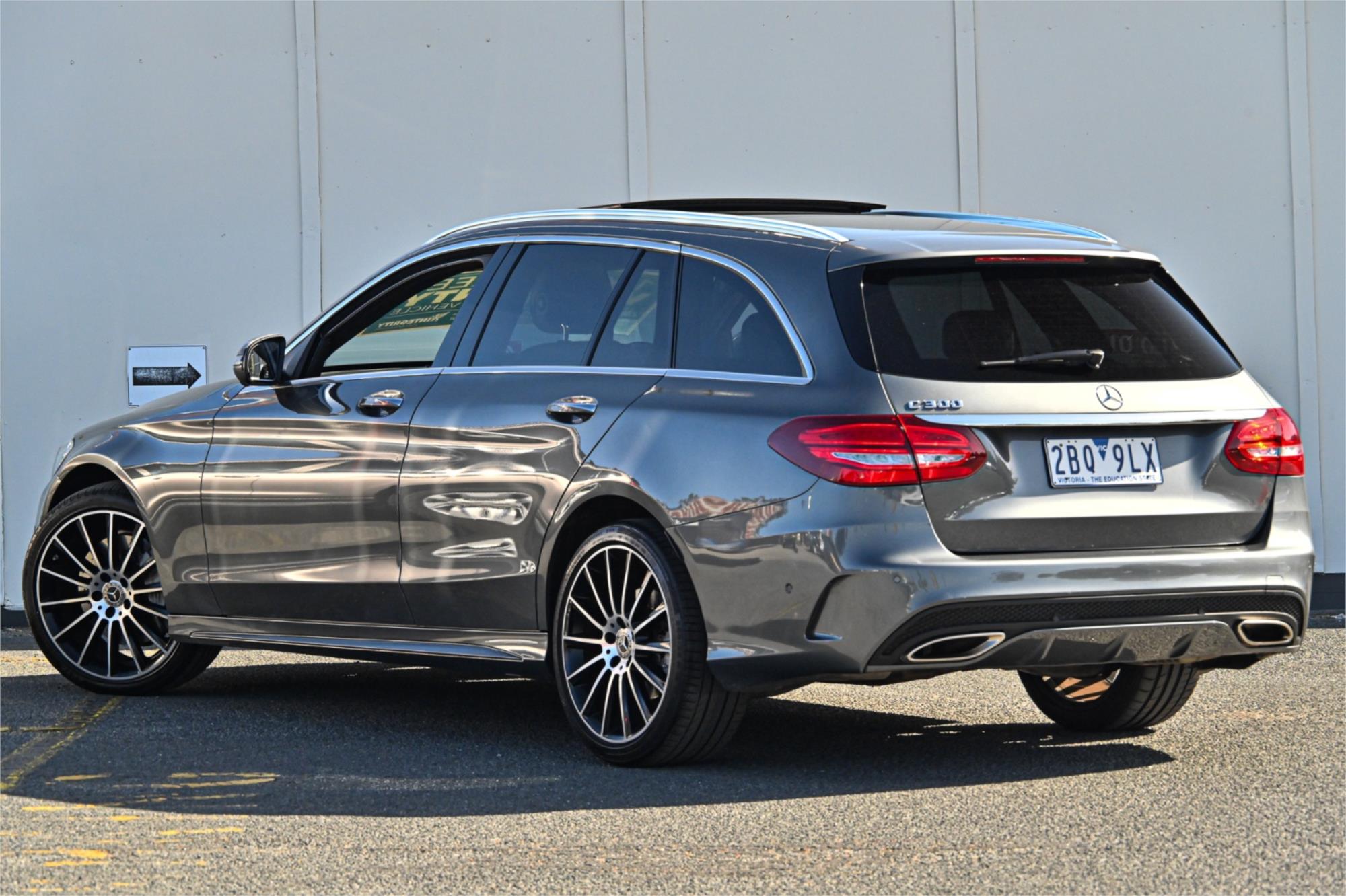2018 MERCEDES-BENZ C300 205 MY18 9 SP AUTOMATIC G-TRONIC 4D ESTATE