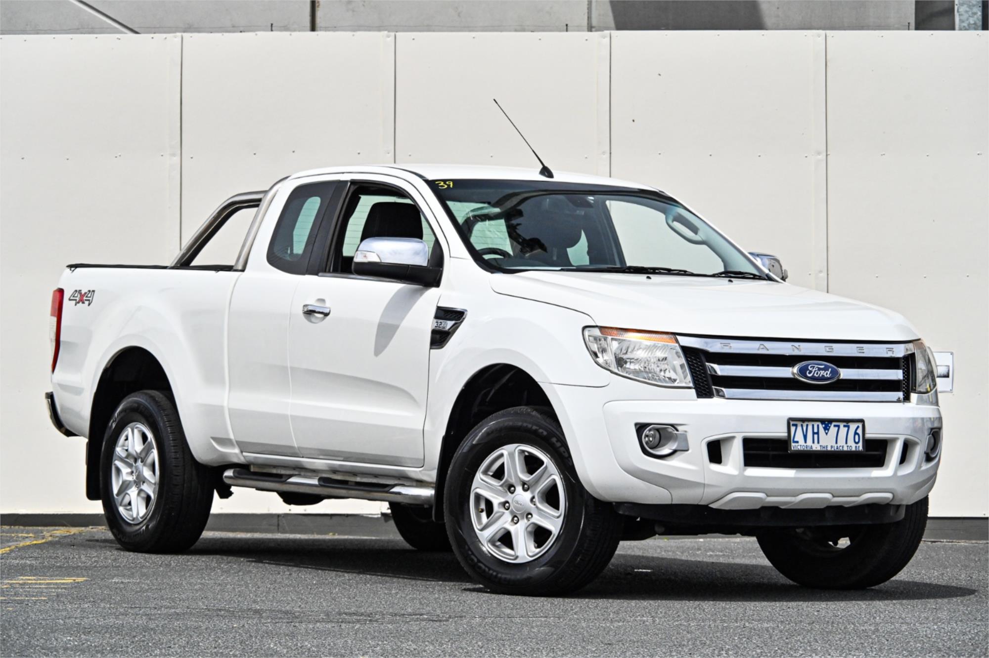 2013 FORD RANGER PX XLT 3.2 (4x4) 6 SP AUTOMATIC DUAL CAB UTILITY