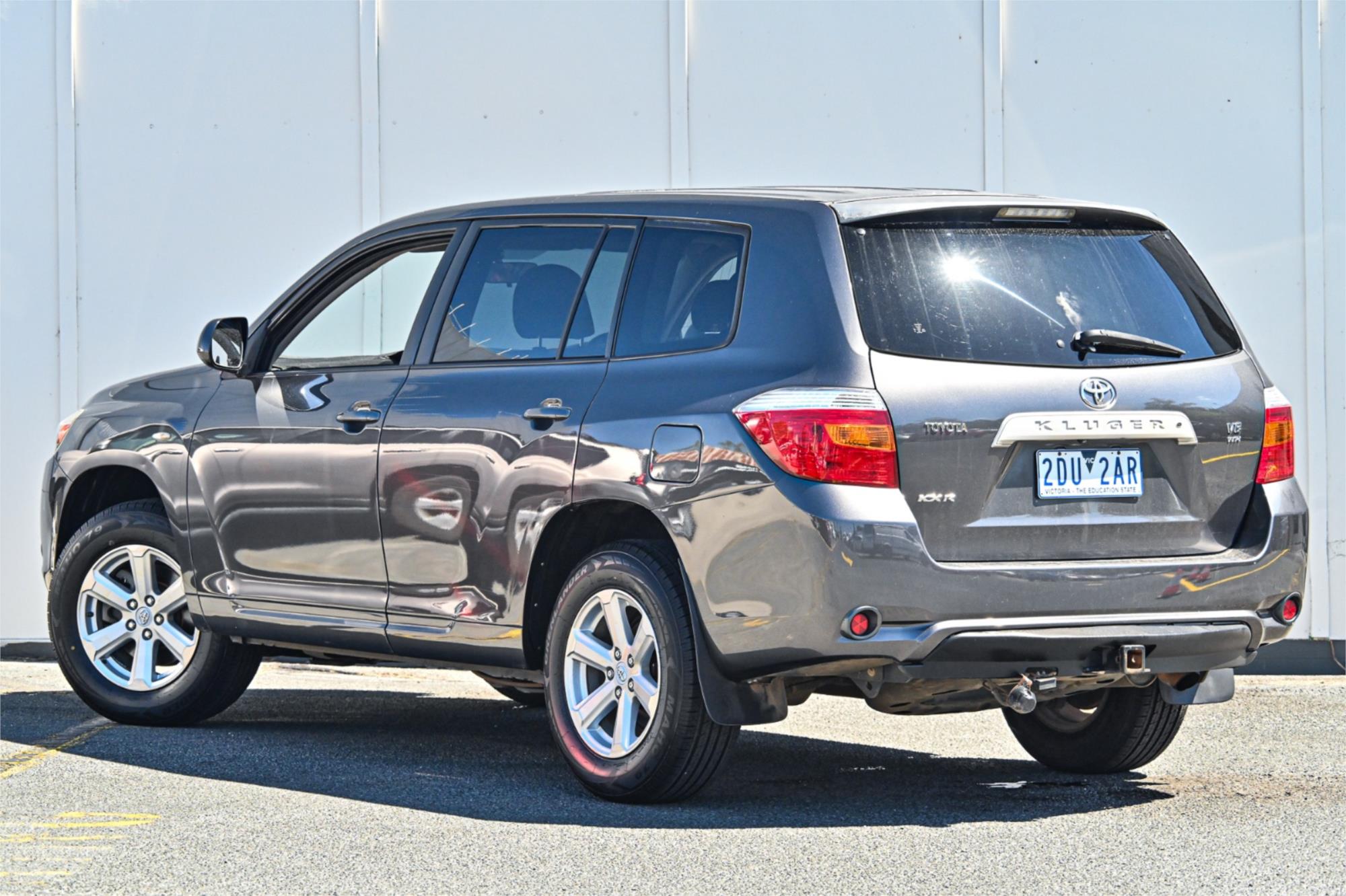 2008 TOYOTA KLUGER GSU40R KX-R (FWD) 5 SEAT 5 SP AUTOMATIC 4D WAGON