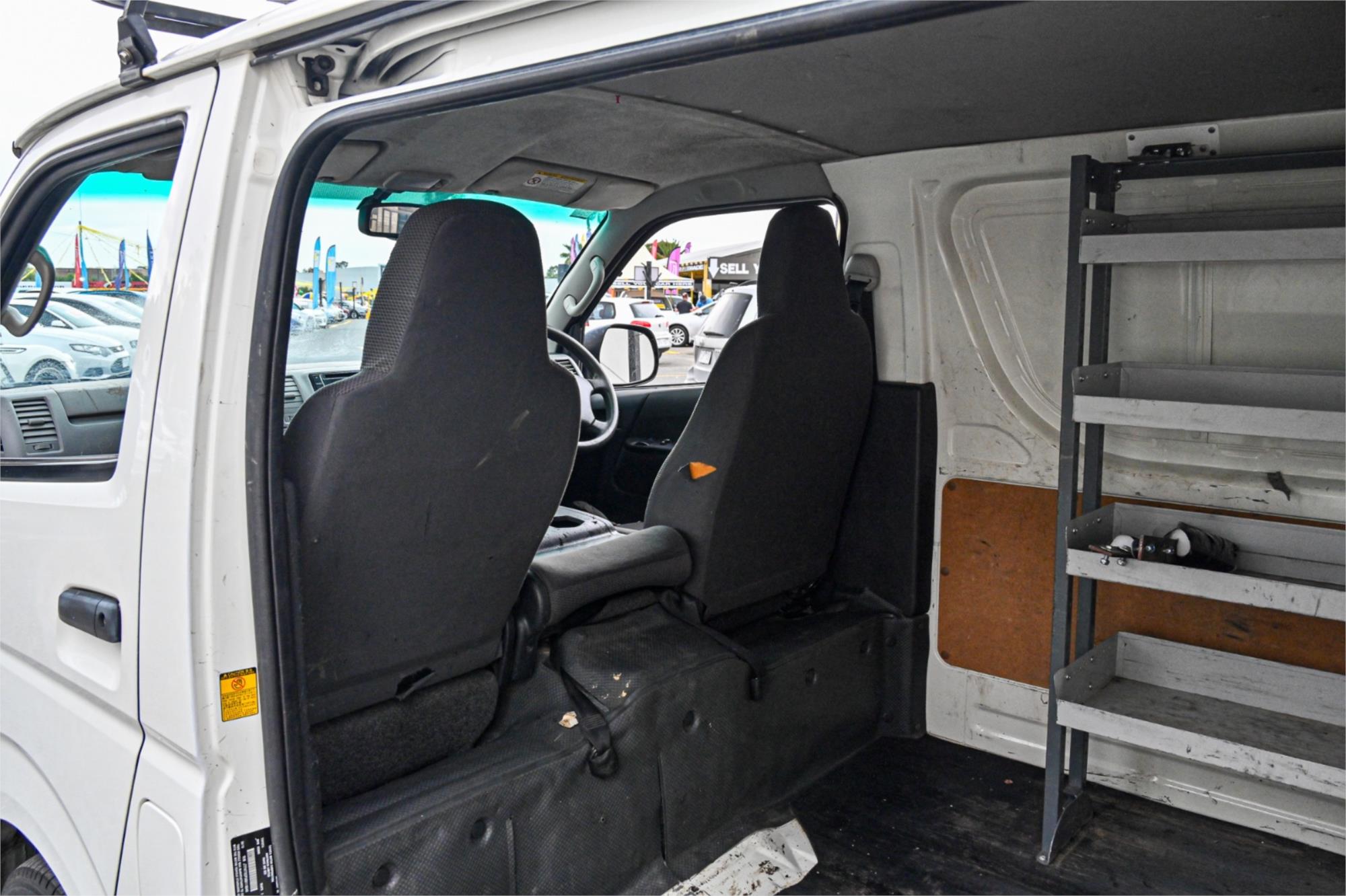 2013 TOYOTA HIACE KDH201R MY12 UPGRADE LWB 5 SP MANUAL 4D VAN
