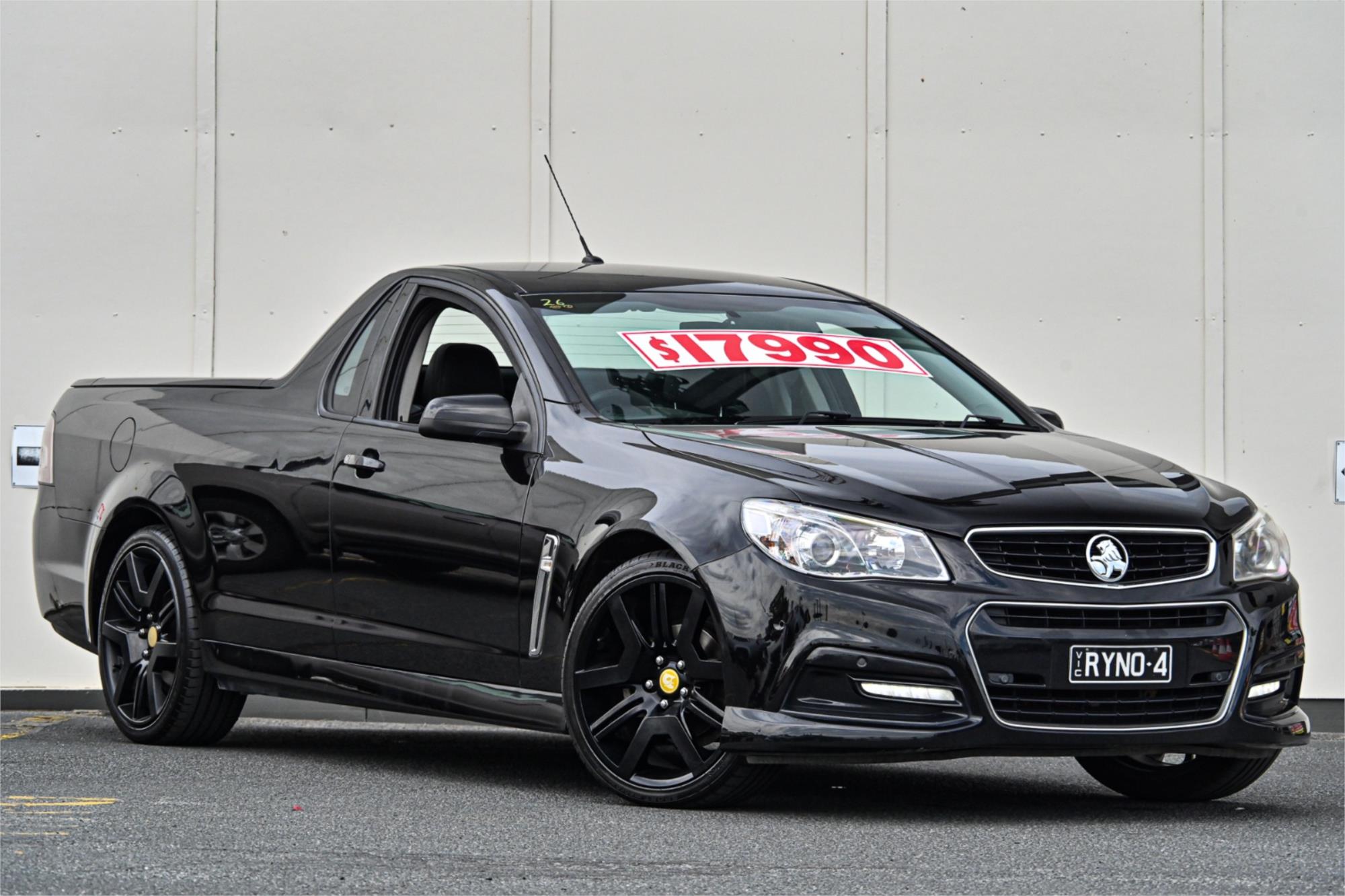 2014 HOLDEN UTE VF MY15 SV6 6 SP MANUAL UTILITY