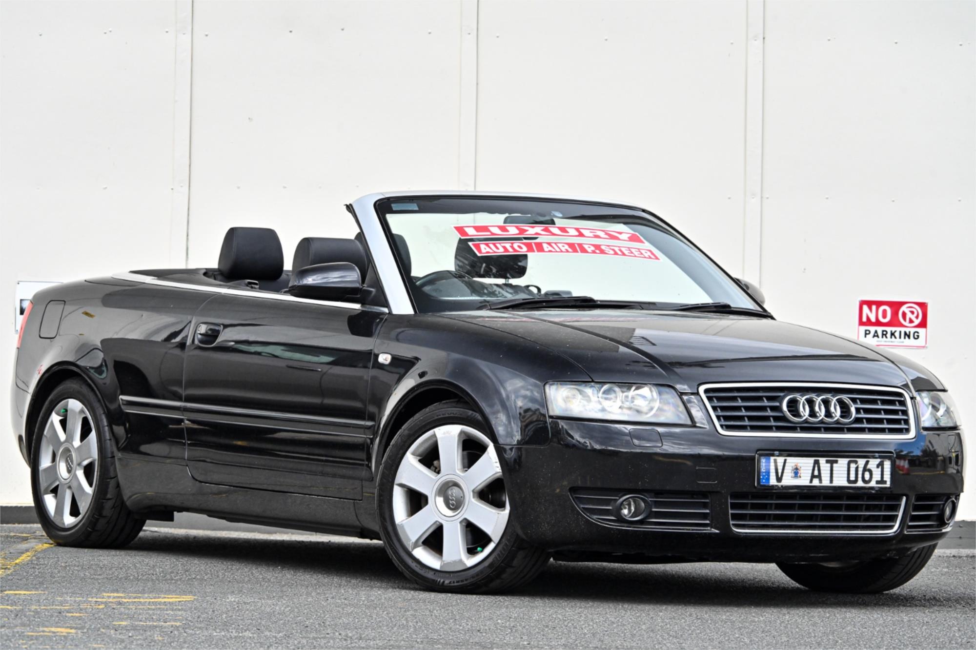 2004 AUDI A4 B6 CABRIOLET CVT MULTITRONIC 6 SPEED 2D CABRIOLET
