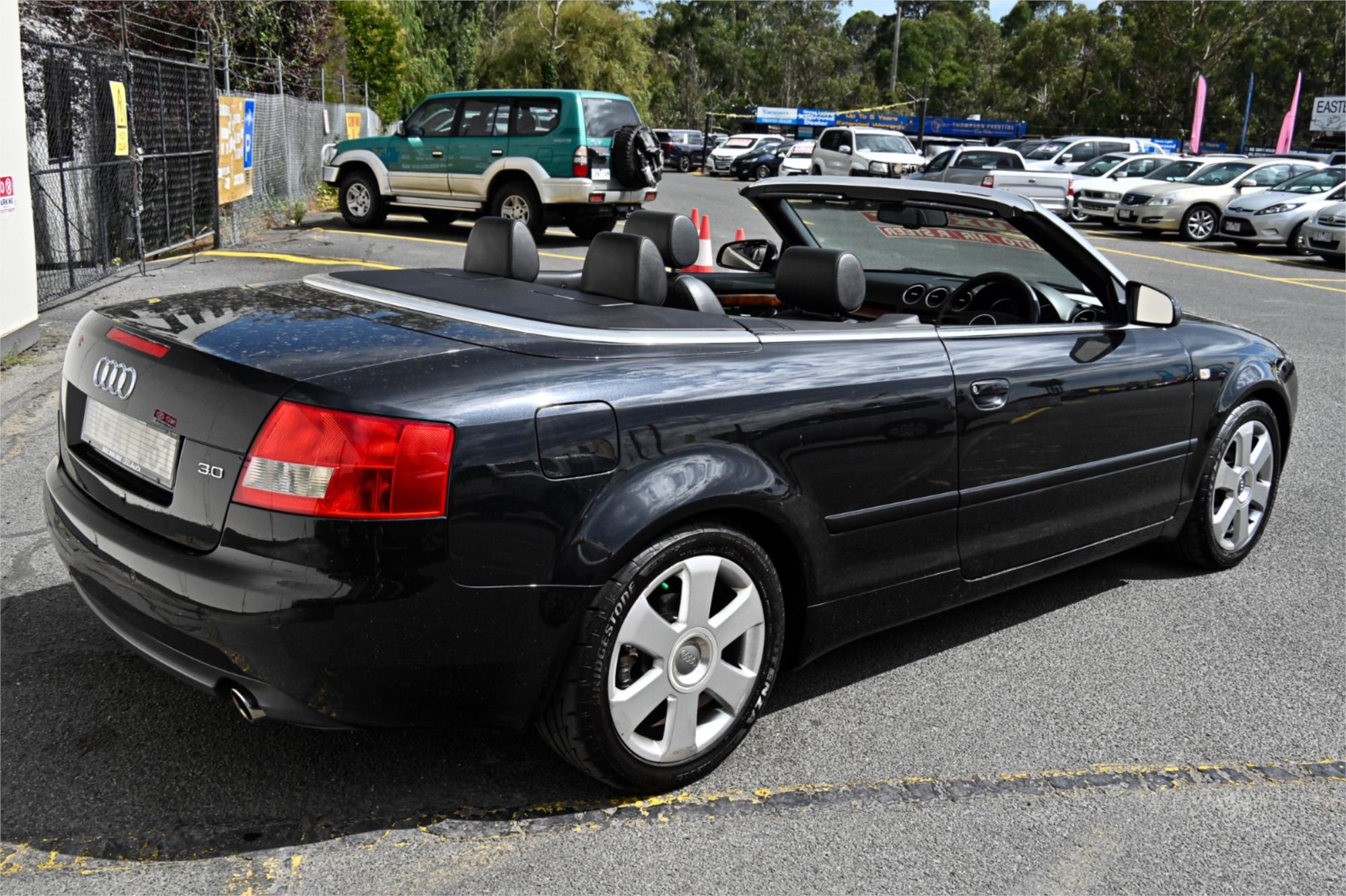 2004 AUDI A4 B6 CABRIOLET CVT MULTITRONIC 6 SPEED 2D CABRIOLET