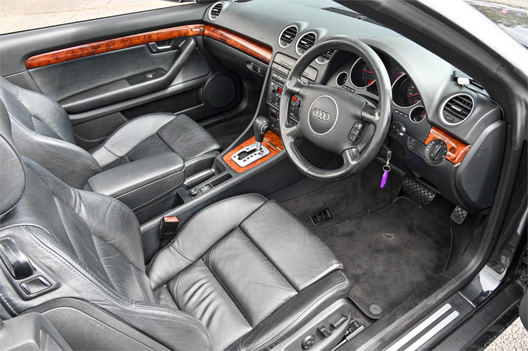 2004 AUDI A4 B6 CABRIOLET CVT MULTITRONIC 6 SPEED 2D CABRIOLET