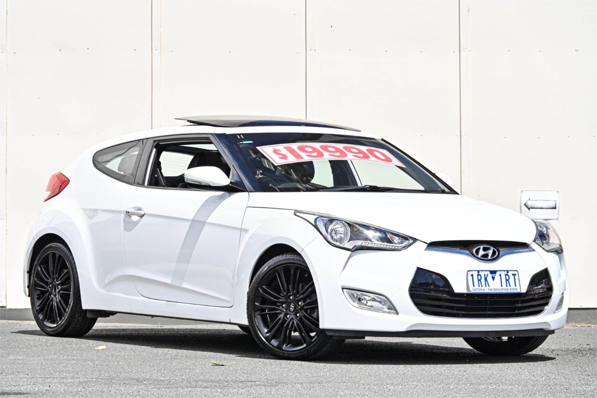 2017 HYUNDAI VELOSTER FS5 SERIES 2 MY16 6 SP AUTO DUAL CLUTCH 3D COUPE