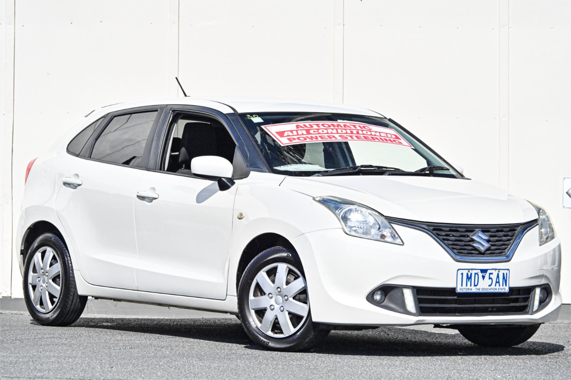 2017 SUZUKI BALENO MY16 GL 4 SP AUTOMATIC 4D HATCHBACK