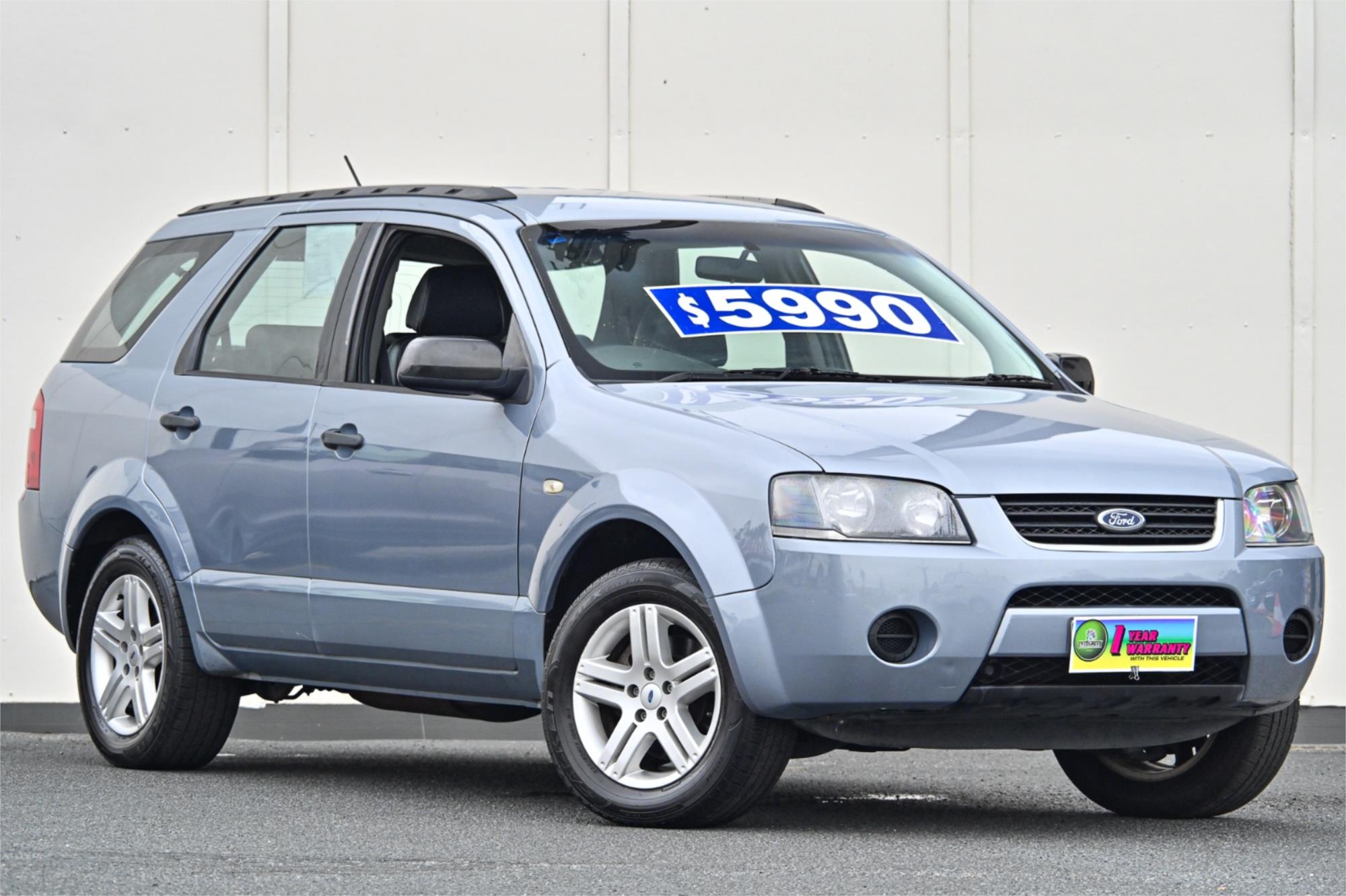 2008 FORD TERRITORY SY TX (4x4) 6 SP AUTO SEQ SPORTSHIFT 4D WAGON