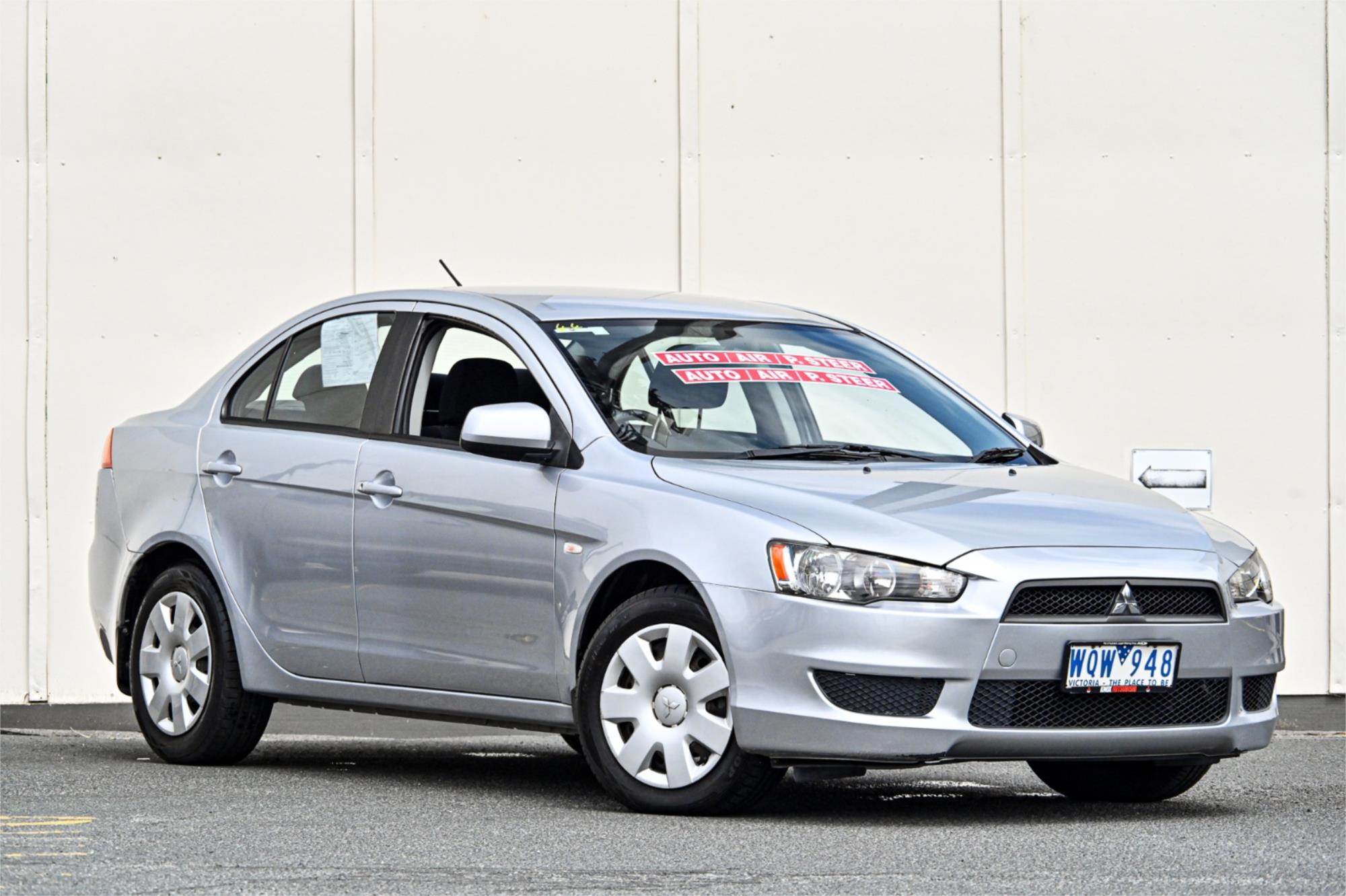 2008 MITSUBISHI LANCER CJ MY09 ES CVT AUTO 6 SP SEQUENTIAL 4D SEDAN