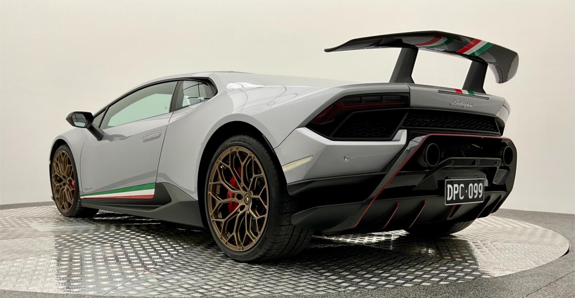 2018 LAMBORGHINI HURACAN 724 MY18 PERFORMANTE 7 SP AUTO DIRECT SHIFT SEDAN