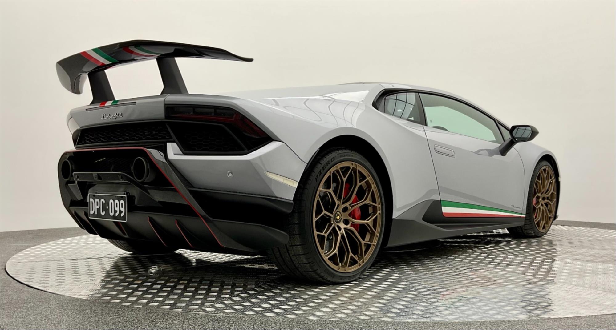 2018 LAMBORGHINI HURACAN 724 MY18 PERFORMANTE 7 SP AUTO DIRECT SHIFT SEDAN