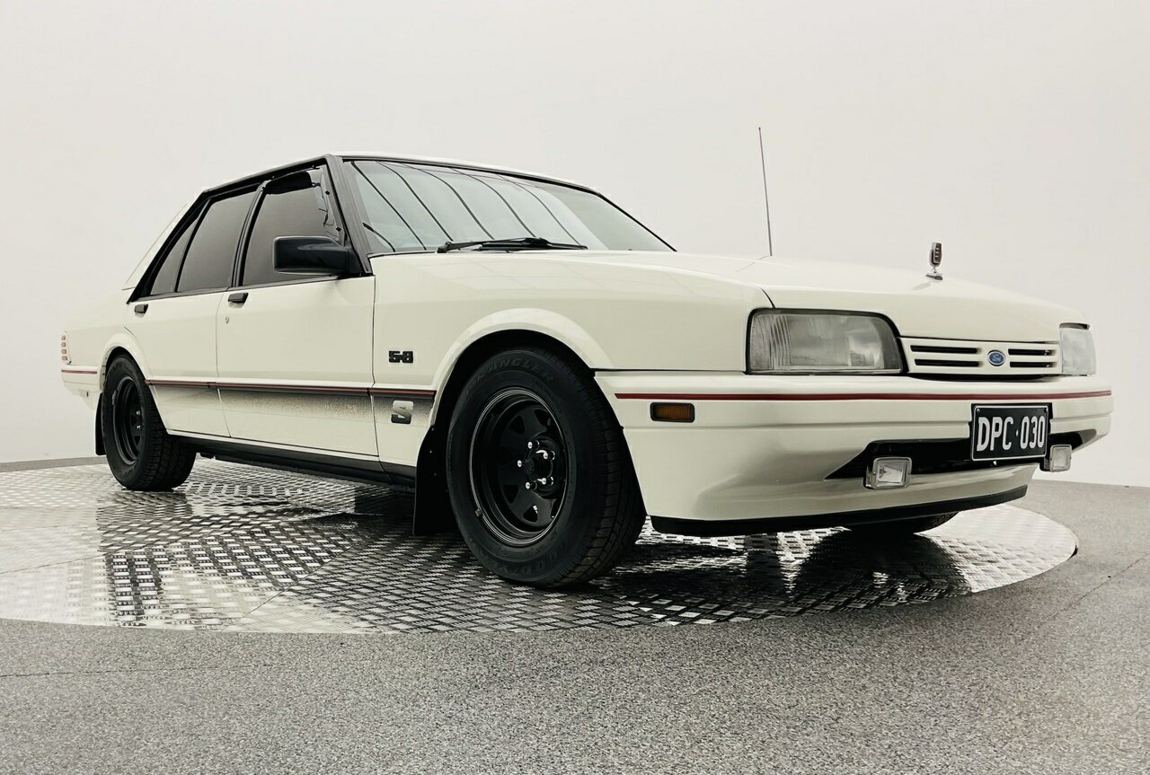 1985 FORD FALCON XF S-PACK 3 SP AUTOMATIC 4D SEDAN