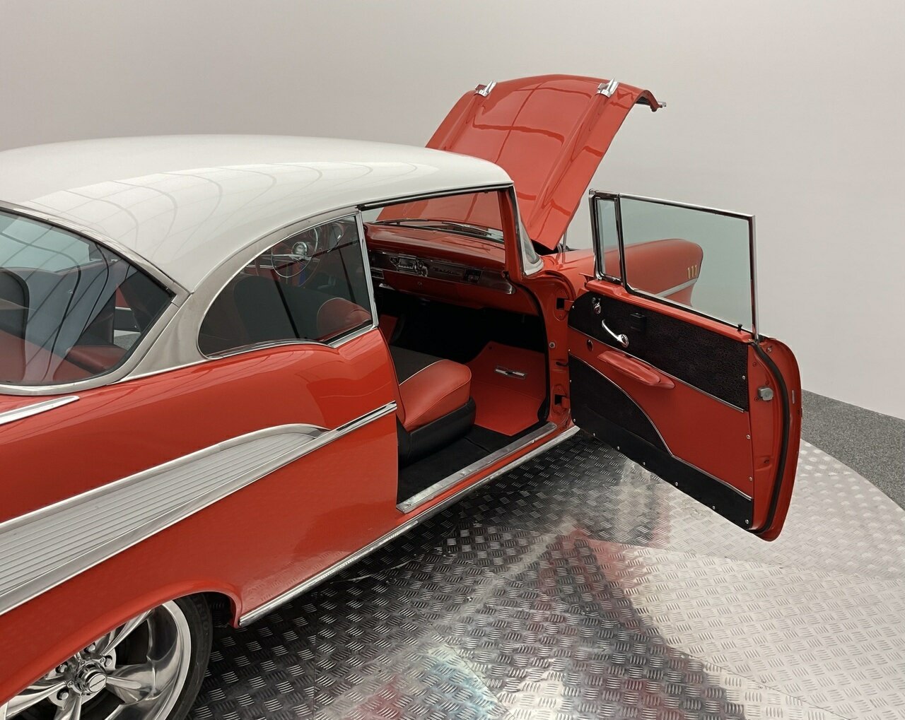 1957 CHEVROLET BEL-AIR 57 3 SP AUTOMATIC 2D COUPE