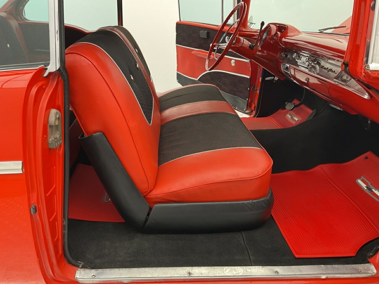 1957 CHEVROLET BEL-AIR 57 3 SP AUTOMATIC 2D COUPE