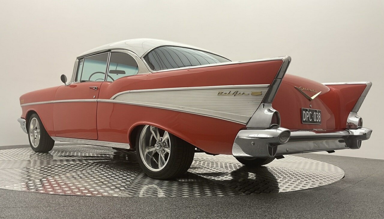 1957 CHEVROLET BEL-AIR 57 3 SP AUTOMATIC 2D COUPE