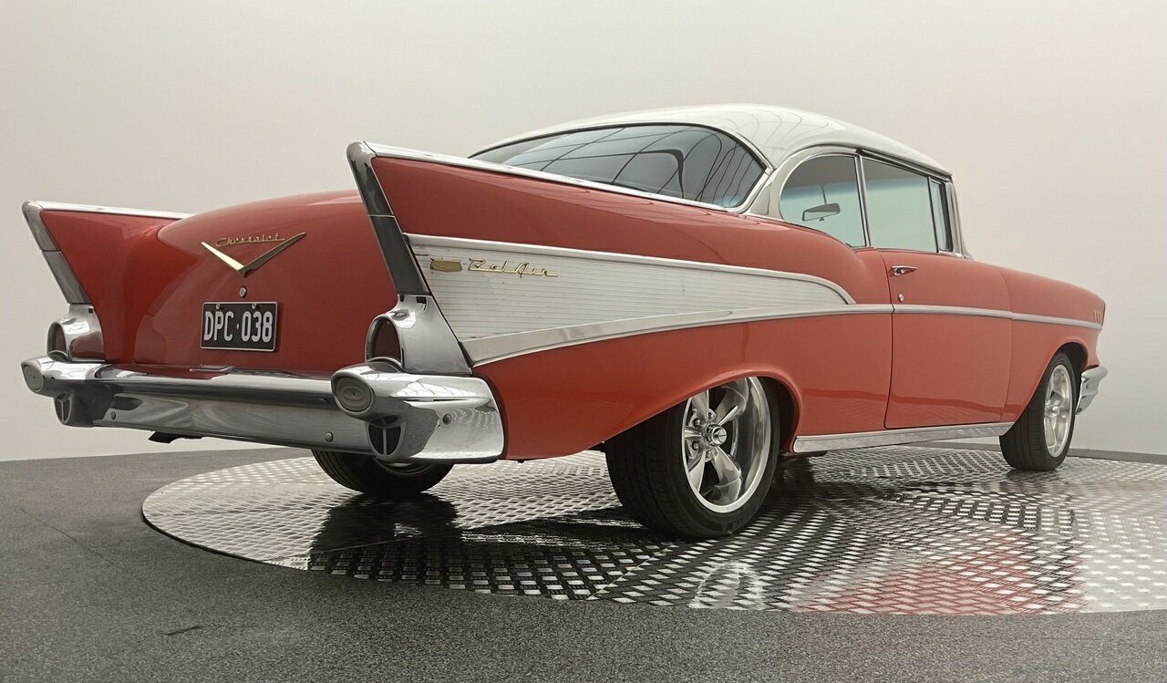 1957 CHEVROLET BEL-AIR 57 3 SP AUTOMATIC 2D COUPE