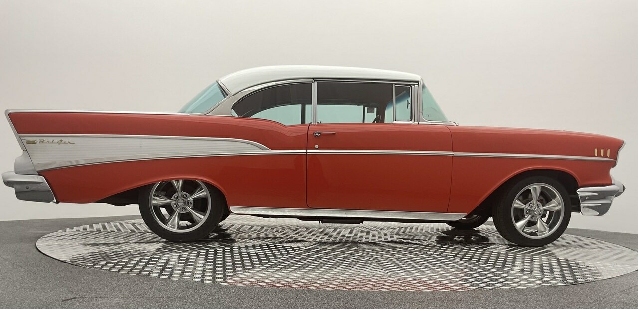 1957 CHEVROLET BEL-AIR 57 3 SP AUTOMATIC 2D COUPE