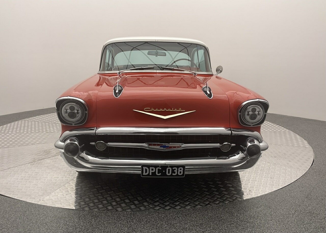 1957 CHEVROLET BEL-AIR 57 3 SP AUTOMATIC 2D COUPE