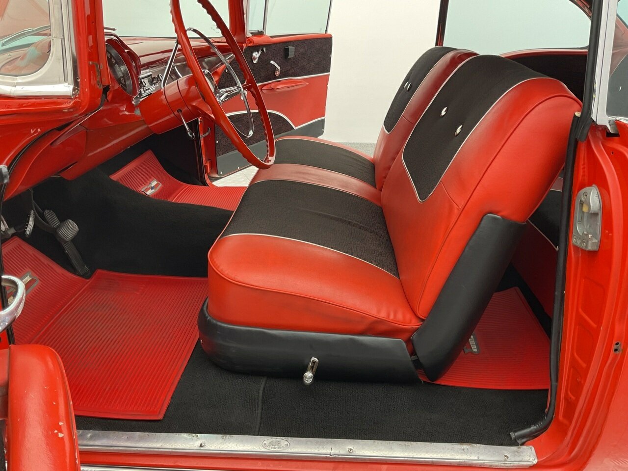 1957 CHEVROLET BEL-AIR 57 3 SP AUTOMATIC 2D COUPE