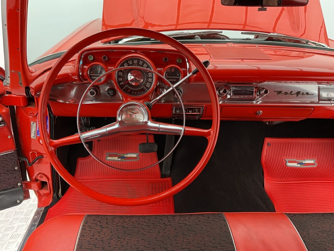 1957 CHEVROLET BEL-AIR 57 3 SP AUTOMATIC 2D COUPE