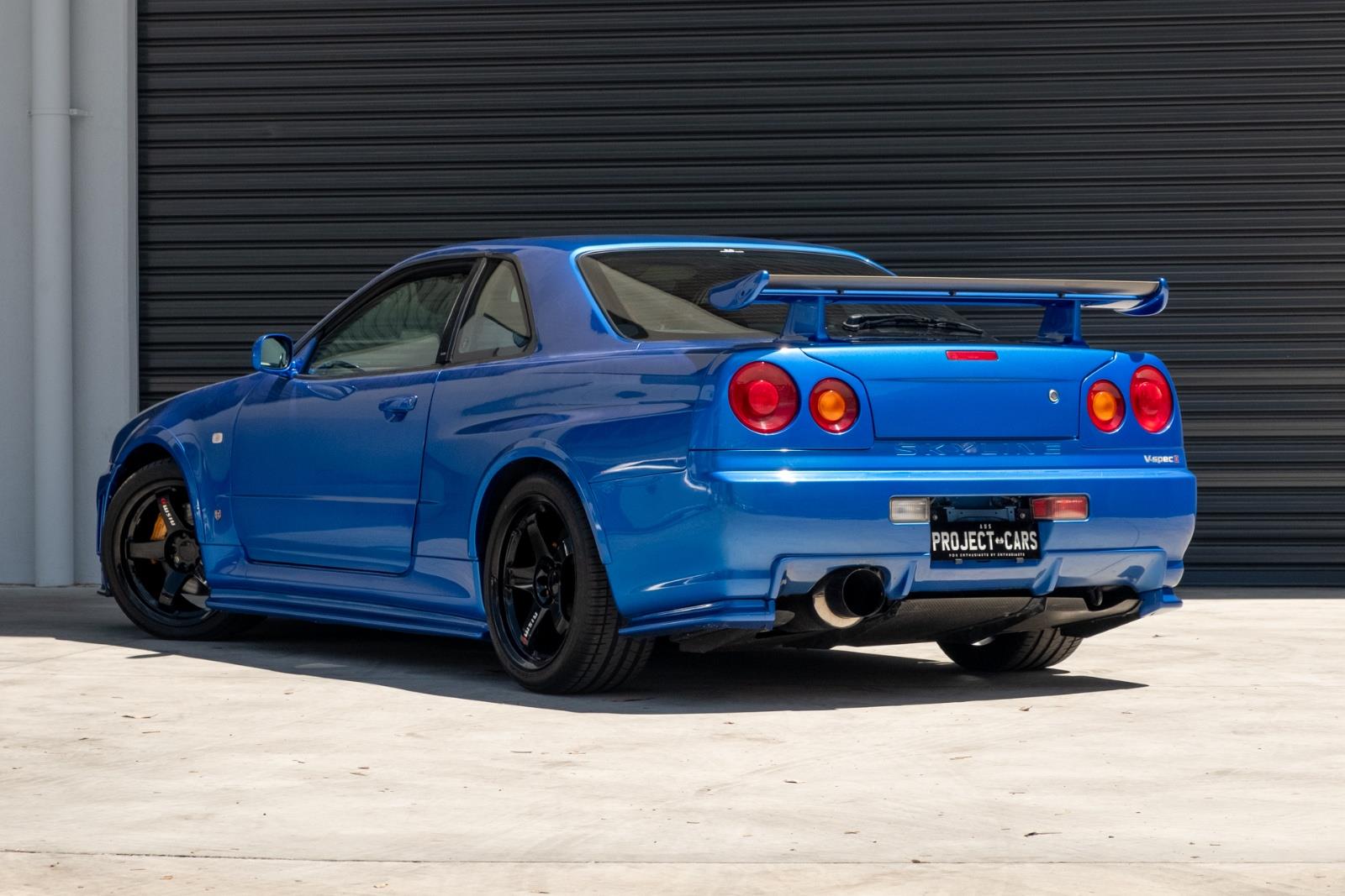 2001 NISSAN SKYLINE GTR V-SPEC II BNR34 TWIN TURBO MANUAL COUPE