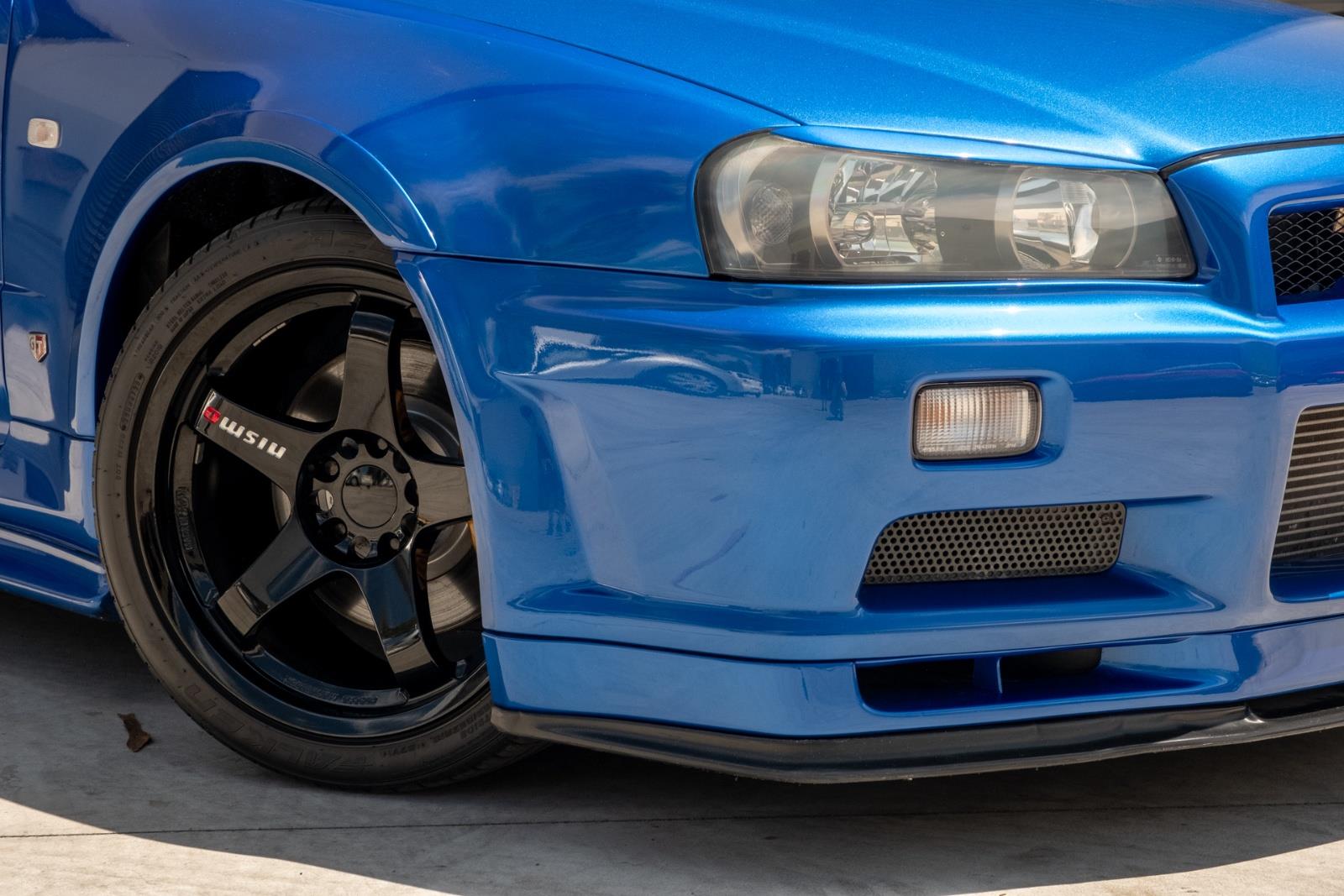 2001 NISSAN SKYLINE GTR V-SPEC II BNR34 TWIN TURBO MANUAL COUPE