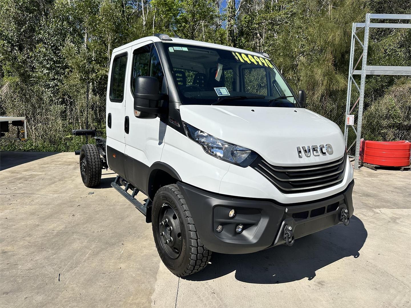 2023 IVECO DAILY MY18 70S18H 4x4 SRW (WB3780) 7.0t 8 SP AUTO + DOUBLE OD CREW C/CHAS
