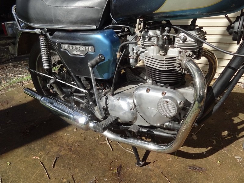 1982 TRIUMPH 650CC TR65 (THUNDERBIRD)