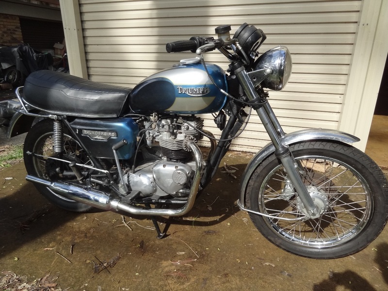 1982 TRIUMPH 650CC TR65 (THUNDERBIRD)