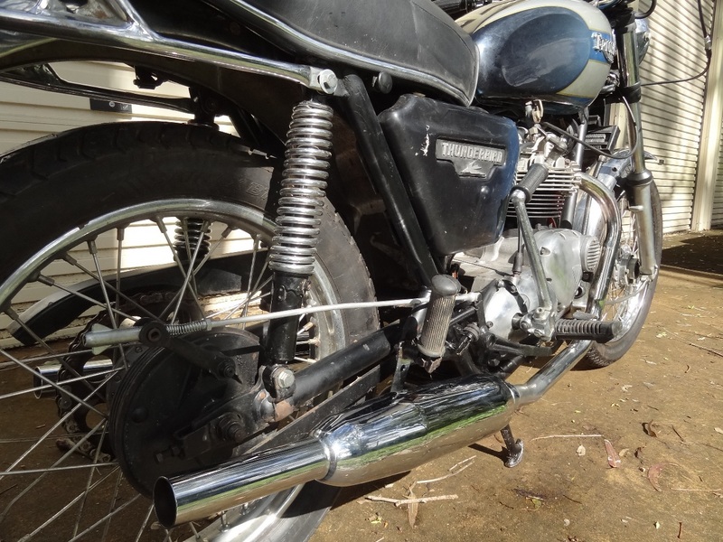 1982 TRIUMPH 650CC TR65 (THUNDERBIRD)