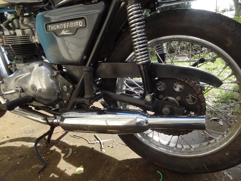 1982 TRIUMPH 650CC TR65 (THUNDERBIRD)