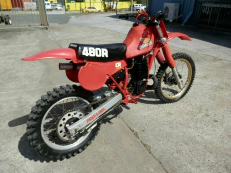 1982 HONDA CR480
