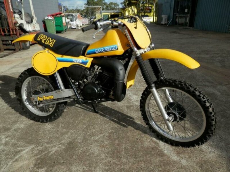 1981 SUZUKI RM250 RM250