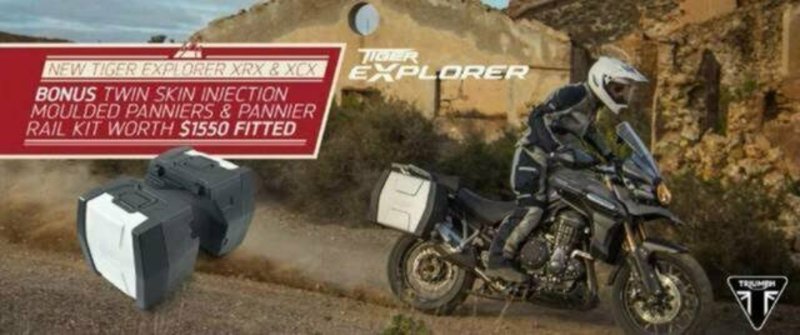 2016 TRIUMPH Tiger Explorer XCX DUAL PURPOSE ADVENTURE
