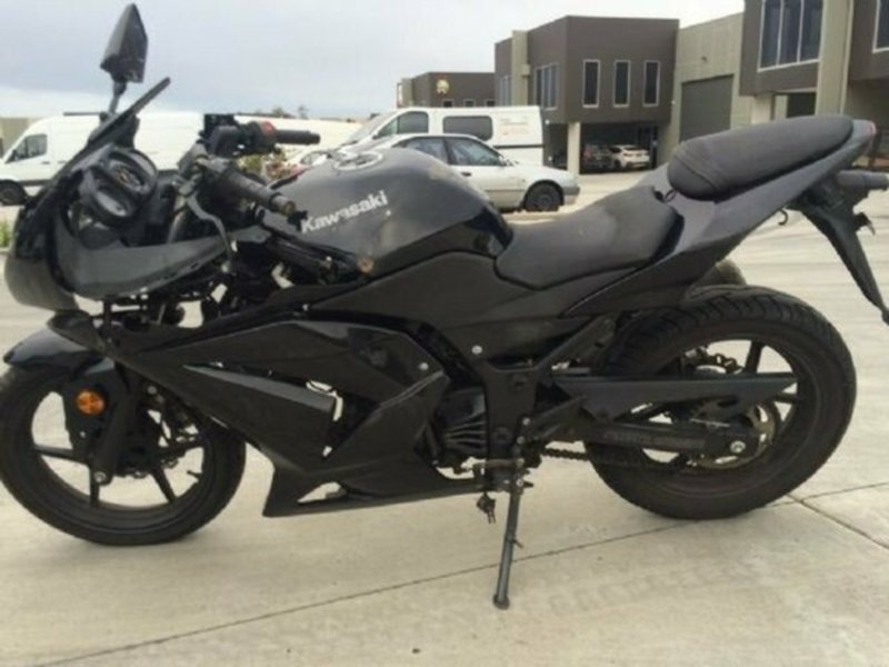 2010 KAWASAKI Ninja 250R (EX250) DAMAGED