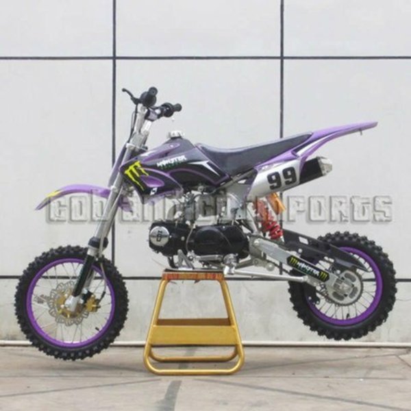 2017 Dirt Bike Cob & Co SDB125A Purple Purple
