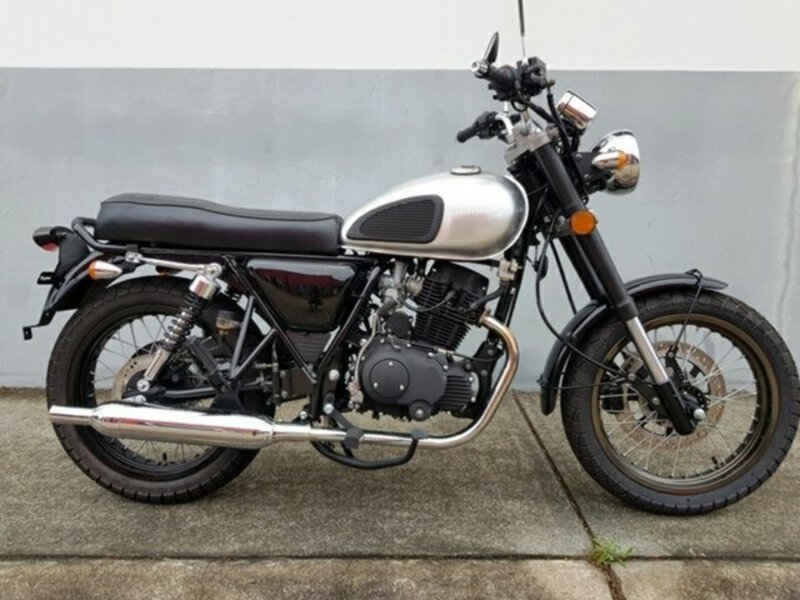 2016 SOL INVICTUS 250CC MERCURY CAFE RACER