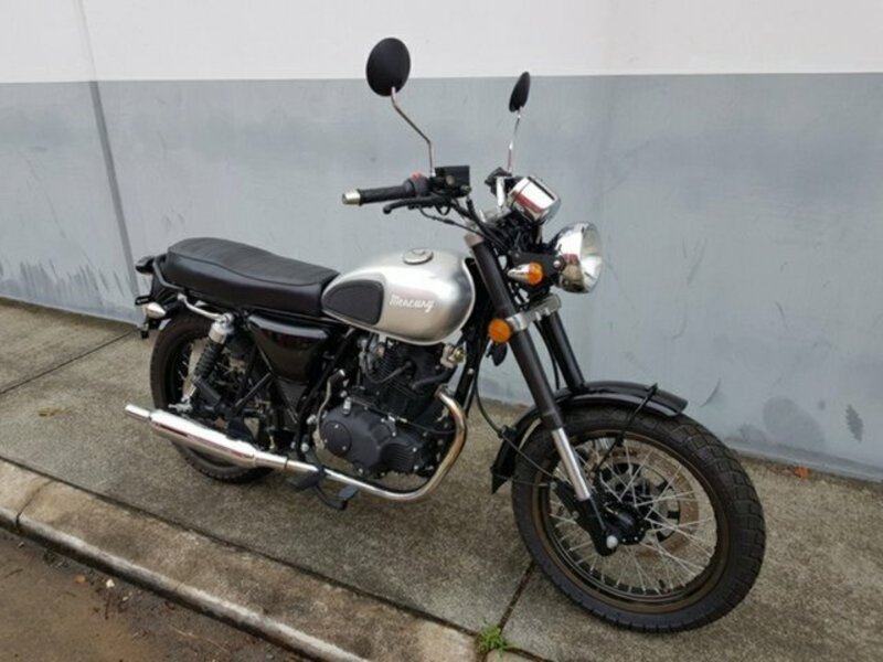 2016 SOL INVICTUS 250CC MERCURY CAFE RACER