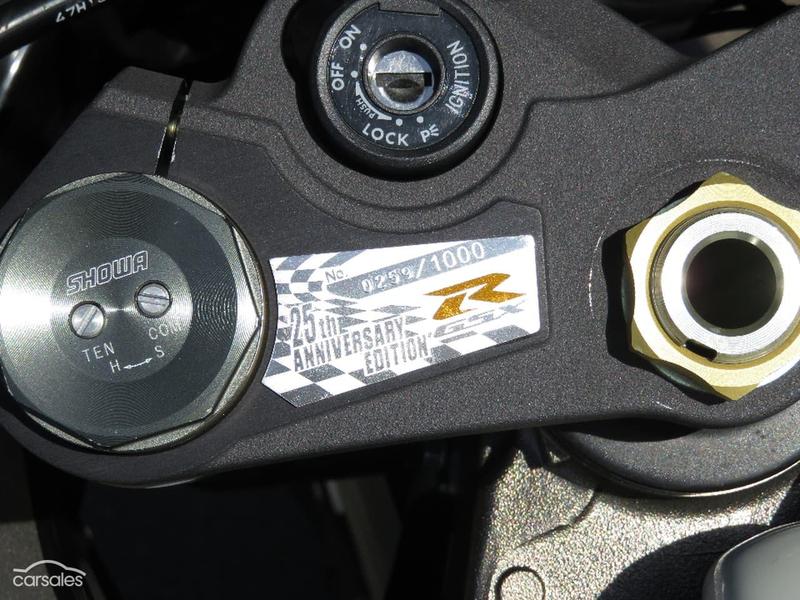 2010 SUZUKI GSX-R1000 25TH ANNIVERSARY EDITION