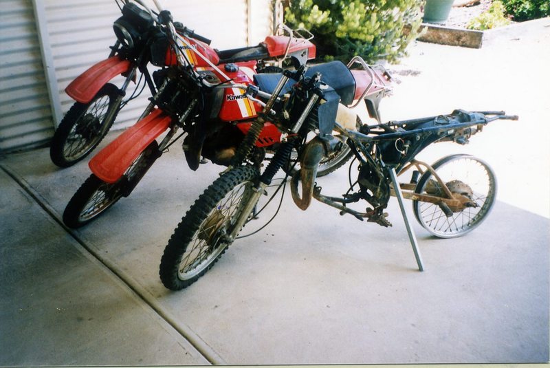 1981 KAWASAKI 80CC AE80