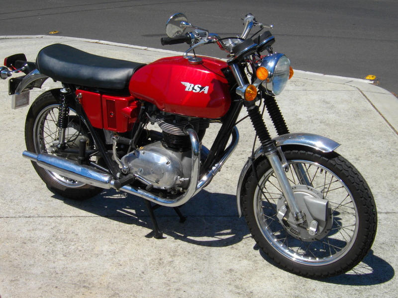 1972 BSA A65 THUNDERBOLT 650CC