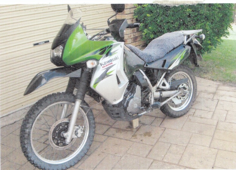 2007 KAWASAKI 650CC KLR650 (KL650) E8F