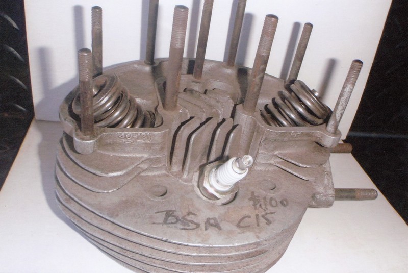 BSA C15 CYLINDER HEAD