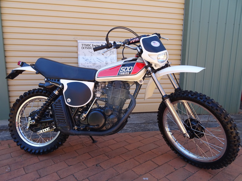 1976 YAMAHA 500CC TT500