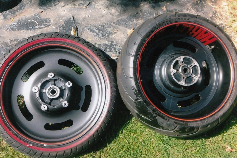 HARLEY DAVIDSON V ROD WHEELS