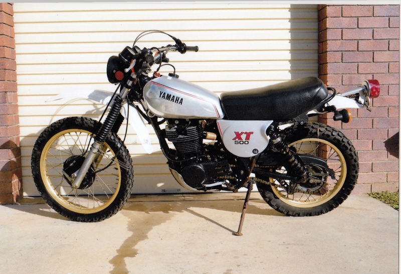 1981 YAMAHA 500CC XT500