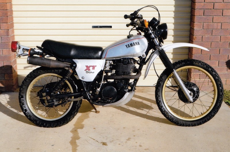 1981 YAMAHA 500CC XT500