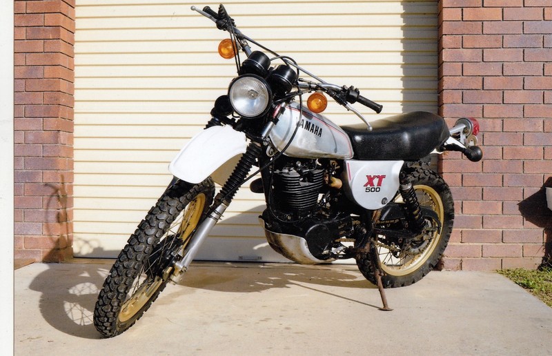 1981 YAMAHA 500CC XT500