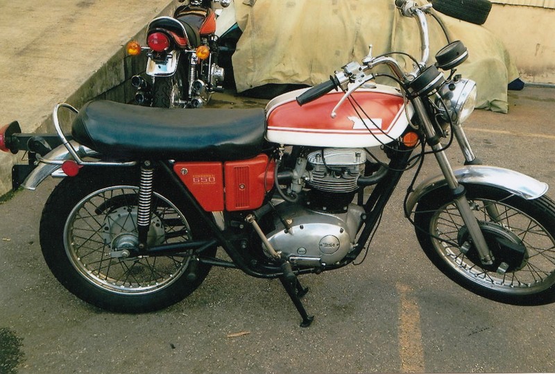 1972 BSA 650CC 65F FIREBIRD SCRAMBLER A